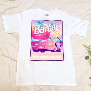 Vintage Print Authentic Barbie Dream Car Tee